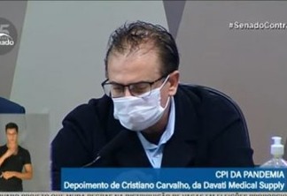CPI DA COVID: Representante oficial da Davati, Cristiano Carvalho, fala sobre compra de vacinas AstraZeneca - ACOMPANHE AO VIVO