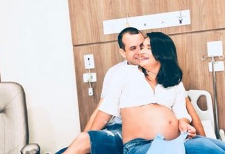 Grávida internada ganha ensaio fotográfico no hospital da Unimed João Pessoa