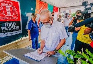 Cícero autoriza obras no Jardim Oceania e garante calçamento de 100% das ruas do bairro