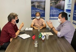 No DNOCS, deputado Júnior Araújo busca reverter erro em obra da barragem de Engenheiro Ávidos: “Valorização da nossa história”