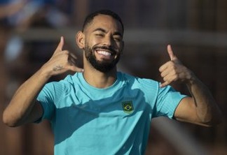 Paraibano Matheus Cunha treina novamente e deverá começar como titular na final olímpica contra a Espanha