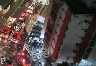 ASSASSINADA A FACADAS: Homem mata namorada e põe fogo no apartamento dela no Recife