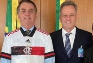 Presidente do Flamengo promete ajudar Bolsonaro com doações e votos em 2022