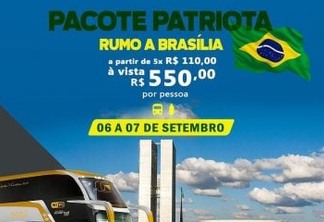 "Pacote Patriota": agência de turismo oferece viagem para comemorar 7 de Setembro e vira piada; 'o ônibus é o Gadobus?'