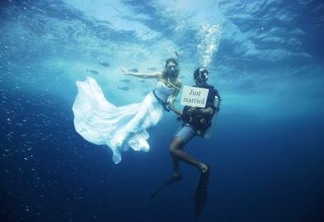 INOVADOR: Hotel das Maldivas oferece opção de casamento debaixo d’água