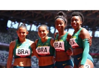 Revezamentos 4x100m rasos do Brasil são eliminados em Tóquio