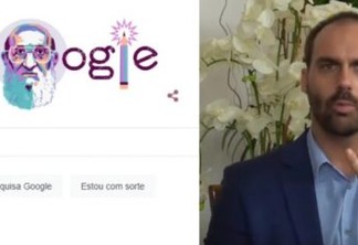 Google homenageia Paulo Freire e Eduardo Bolsonaro se desespera: “Próximo é o Lula”