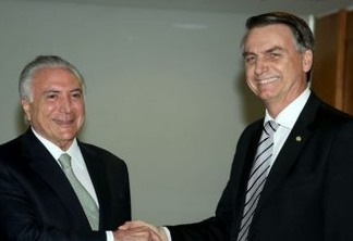 Temer, pela segunda vez, salva o pescoço de Bolsonaro da “guilhotina”