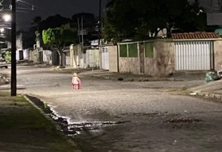 SUCESSO DO TERROR: Boneca sentada em cadeira 'faz segurança' de rua no Recife e viraliza nas redes sociais
