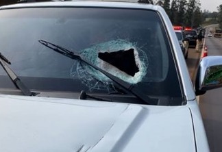 ACIDENTE FATAL! Motorista morre após ser atingido por peça que se soltou de caminhão em BR 