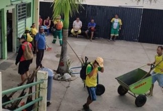 Agentes de limpeza paralisam atividades em Campina Grande