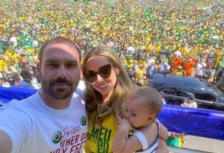 "KIT COVID": Mulher e filha de Eduardo Bolsonaro testam positivo para Covid-19; esposa do deputado diz que não tomou vacina e que fez uso da cloroquina