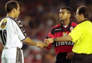 Companheiros no Flamengo e Vasco, Edmundo e Romário segue inimizade: "Não falo"