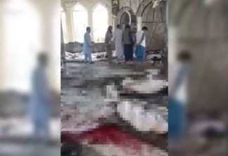 TRAGÉDIA: Explosão em mesquita no Afeganistão deixa mais de 100 mortos e feridos