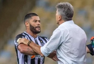 Paraibano Hulk ataca árbitro após após derrota do Atlético-MG para o Flamengo: "Ridículo, falta de respeito"