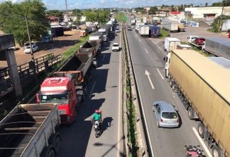 POR TEMPO INDETERMINADO: Sindicato dos caminhoneiros confirma paralisação na Paraíba