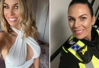 Policial que trabalha maquiada lamenta preconceito: 'Me chamam de stripper'