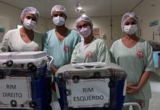 Central de Transplantes registra duas doações de órgãos em dias seguidos na Paraíba