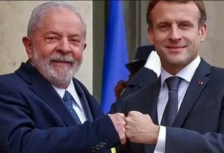 PALÁCIO DOS ELÍSIOS: Em Paris, Lula é recebido por Macron, desafeto de Bolsonaro - VEJA VÍDEO