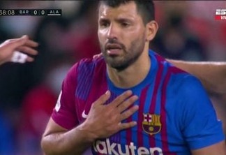 "Agüero está bem", diz irmão do jogador do Barcelona, após quadro de arritmia cardíaca 