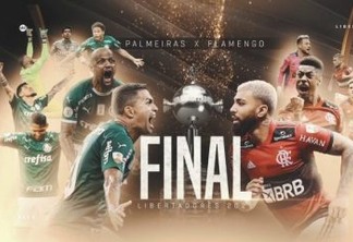 FLAMENGO X PALMEIRAS: veja escalações, desfalques, arbitragem e onde assistir à final da Copa Libertadores