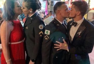 COMENTÁRIOS HOMOFÓBICOS: Coronel da PM é condenado a pagar R$ 25 mil a soldado que beijou namorado