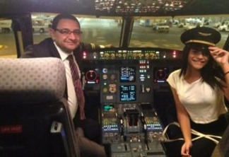 Filha de piloto de avião faz homenagem nas redes sociais: 'Te amo para todo sempre. Descansa, pai'