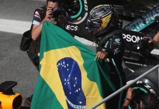 Hamilton supera Verstappen e vence GP de São Paulo