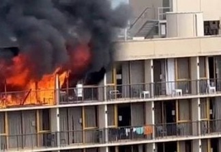 Mulher é indiciada por atear fogo em hotel onde fazia quarentena da covid-19