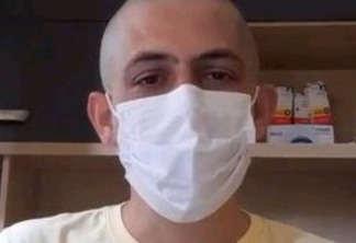 Jovem com câncer faz apelo para continuar tratamento no Hospital Napoleão Laureano, em João Pessoa; VEJA VÍDEO
