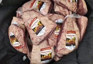 Homem é preso suspeito de roubar carnes nobres em supermercado de João Pessoa