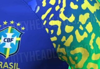 Com mangas de "leopardo", vaza suposta camisa do Brasil para a Copa de 2022