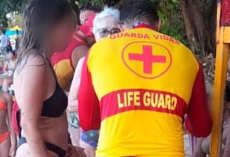 Bombeiros resgatam 11 turistas de afogamento na Praia de Coqueirinho