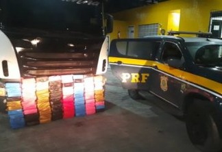 PRF apreende cocaína pura avaliada em R$ 8 milhões na Paraíba