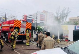 TRAGÉDIA EM JOÃO PESSOA: Três lojas são destruídas por incêndio no bairro de Manaíra - VEJA VÍDEO