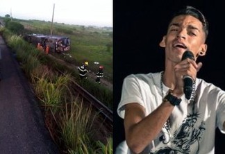 TRAGÉDIA: Ônibus do cantor Devinho Novaes e banda, tomba em Alagoas; saxofonista morreu