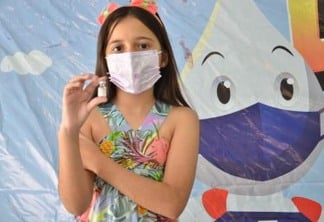 Campina Grande avança na vacinação para crianças de 8 anos, nesta sexta-feira