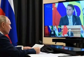 Bolsonaro telefona para Putin e diz que Brasil será 'neutro' na guerra com a Ucrânia