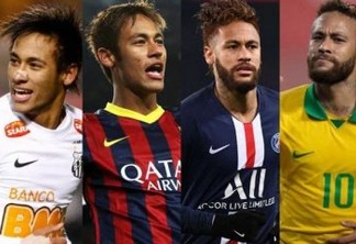 De promessa do Santos a referência da Seleção, aos 30 Neymar lida com sucessão de emoções
