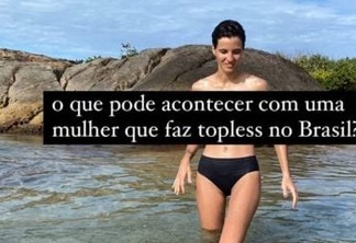 Deputado apresenta projeto de lei que desqualifica o topless como ato obsceno em áreas públicas do Rio