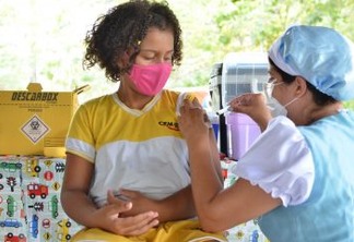 Com dia C, Campina Grande atingiu mais de 50% das crianças vacinadas contra a covid-19