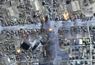 Imagens de satélite mostram destruição na Ucrânia após 21 dias de guerra