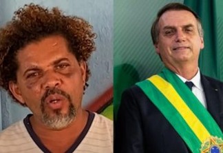 Mendigo que apanhou de personal simpatiza com Bolsonaro: “Votei pela facada e vou votar novamente" - VEJA VÍDEO