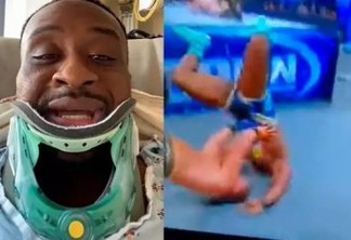Desespero: lutador de WWE quebra o pescoço ao vivo e sobrevive - VEJA VÍDEO