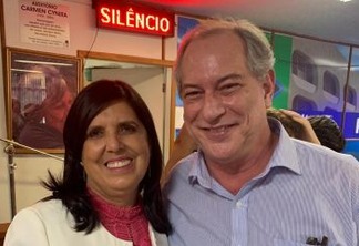 Ciro Gomes reafirma apoio a Ligia Feliciano na disputa pelo Governo