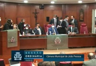 CMJP vota mudança na Lei orgânica que permite reeleição para presidente da Casa - VEJA VÍDEO