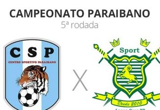 CSP aplica goleada no Sport-PB e emplaca a primeira vitória no Campeonato Paraibano