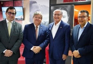 João Azevêdo sobre chegada de Alckmin ao PSB: "Faz com que a gente renove as esperanças"