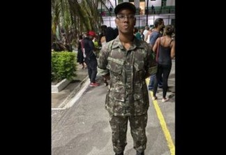 Soldado recém-formado do Exército morre após treinamento em quartel