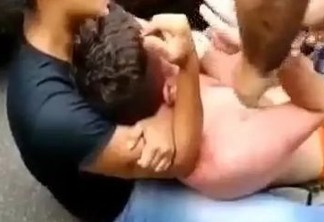 Judoca imobiliza homem com mata-leão em tentativa de assalto em Manaus - VEJA O VÍDEO